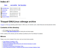 Tablet Screenshot of cdimage.trisquel.info